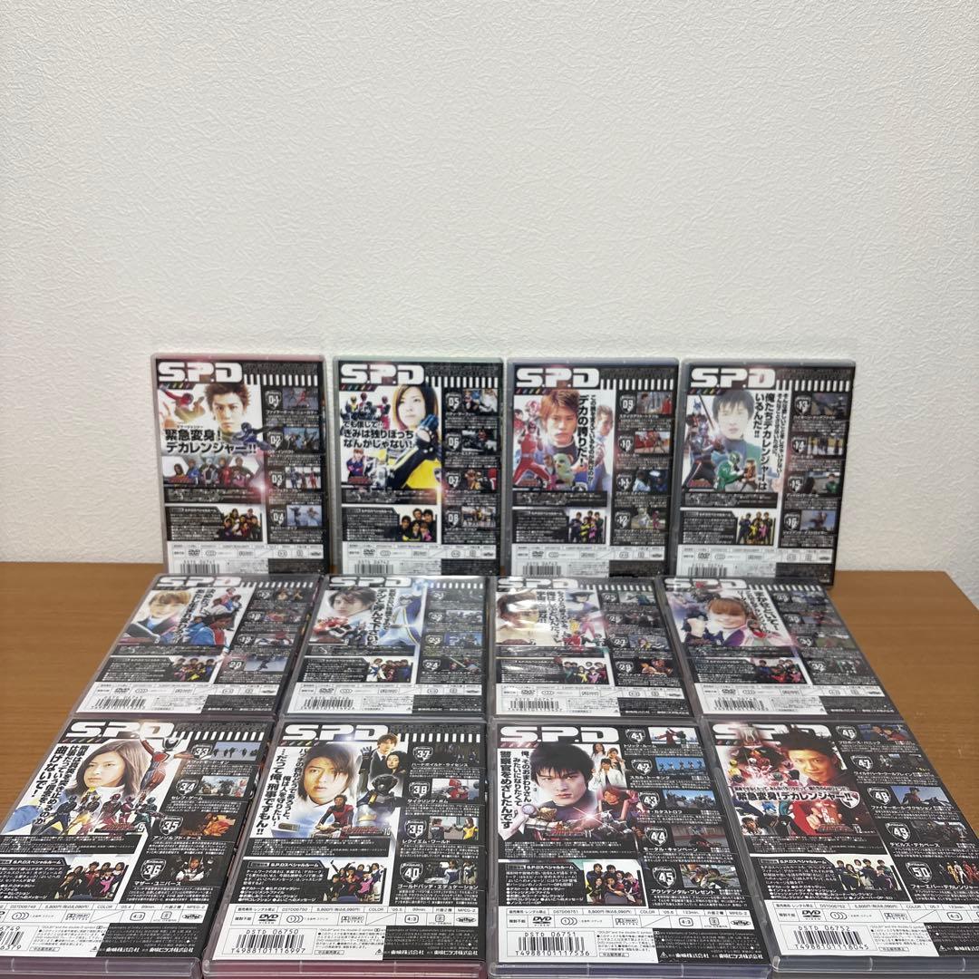 特捜戦隊デカレンジャー　DVD 全12巻セット