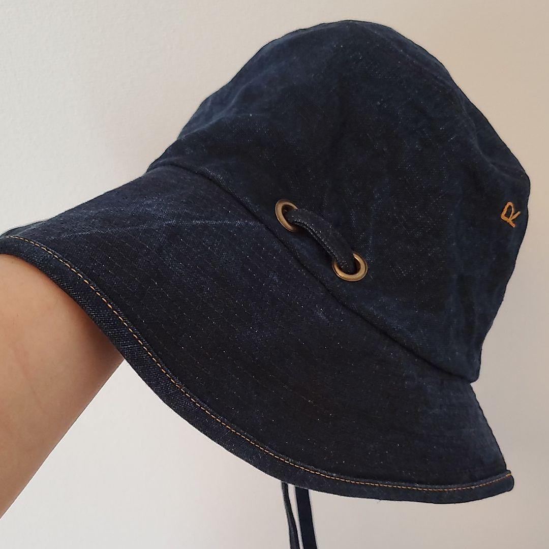 帽子　45R リネンダックのセイルハット(インディゴ)