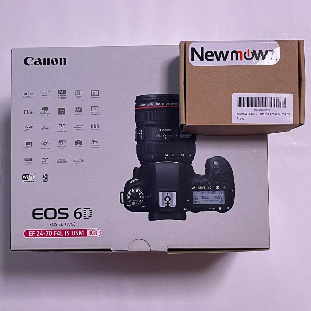 Canon EOS 6D EF 24-70mm F4L IS USM キット