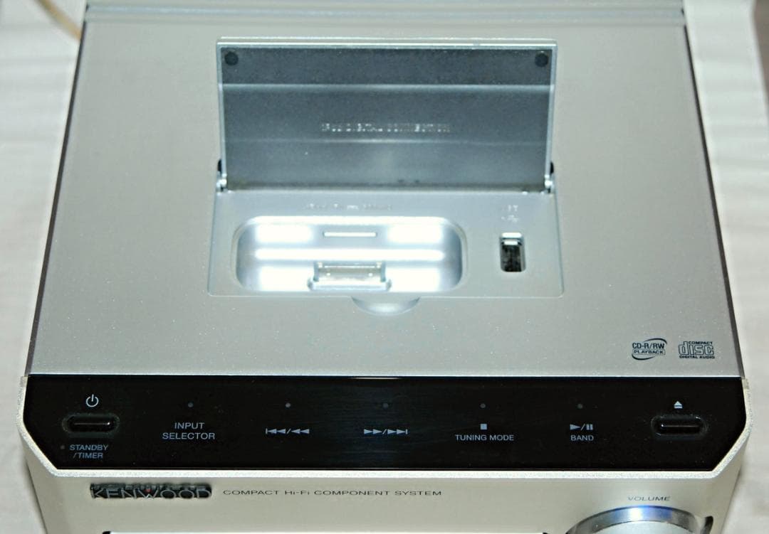 JVCケンウッド コンパクトHi-Fiシステム K-521-S コンポシステム