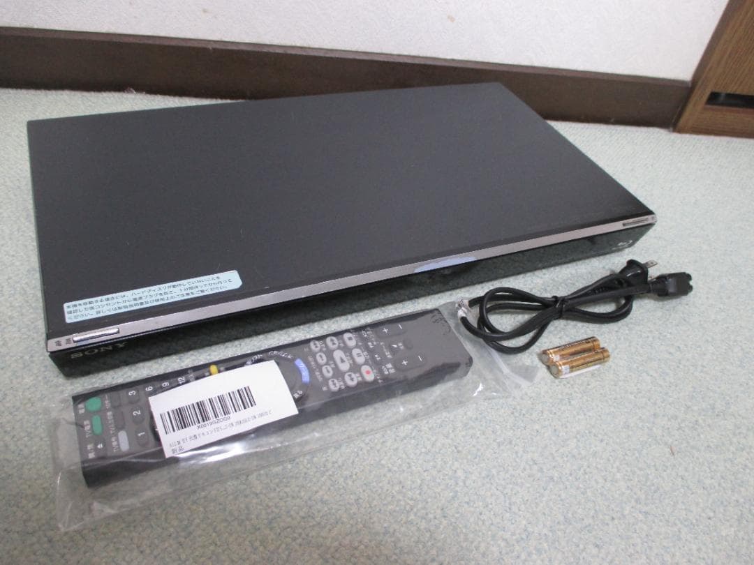 動作良好☆SONY ブルーレイレコーダー 2番組同時録画 BDZ-EW500