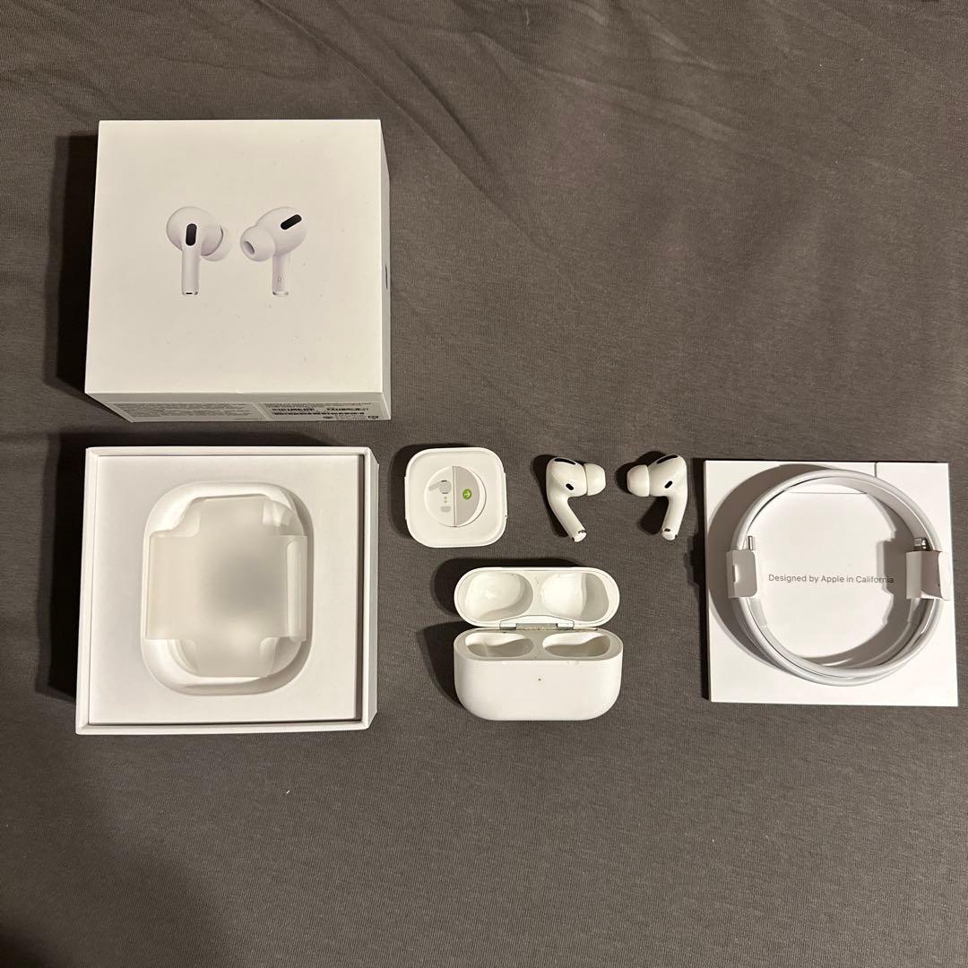 【動作問題なし】Apple AirPods Pro 第一世代本体 充電ケース付き