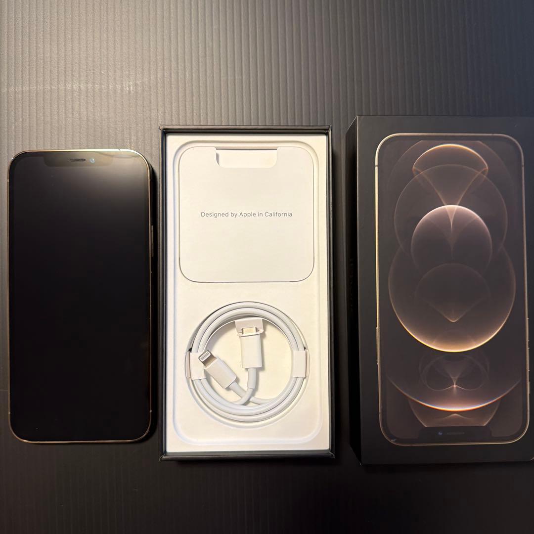 【超美品】iPhone 12 Pro 128GB ゴールド SIMフリー即日発送
