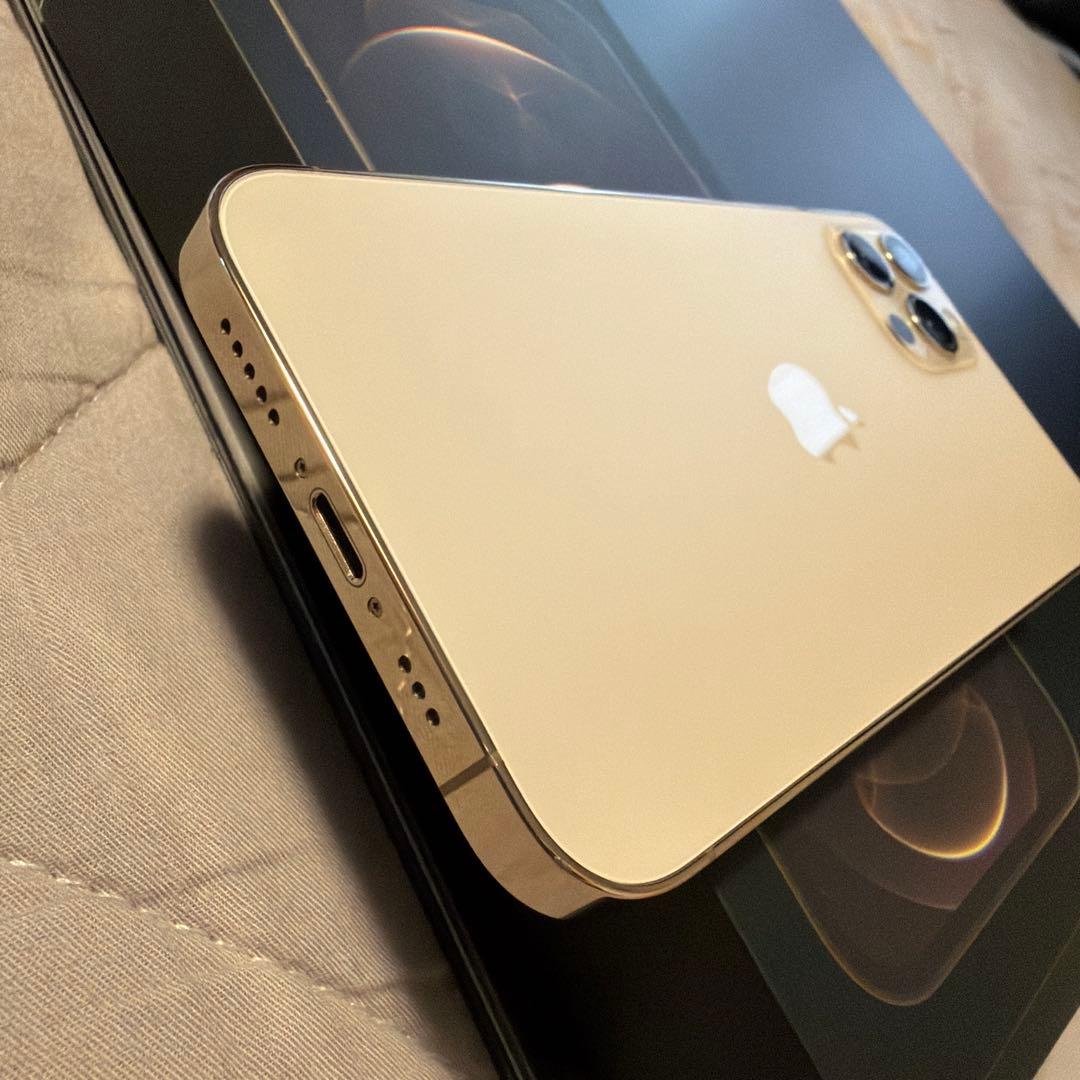 【超美品】iPhone 12 Pro 128GB ゴールド SIMフリー即日発送