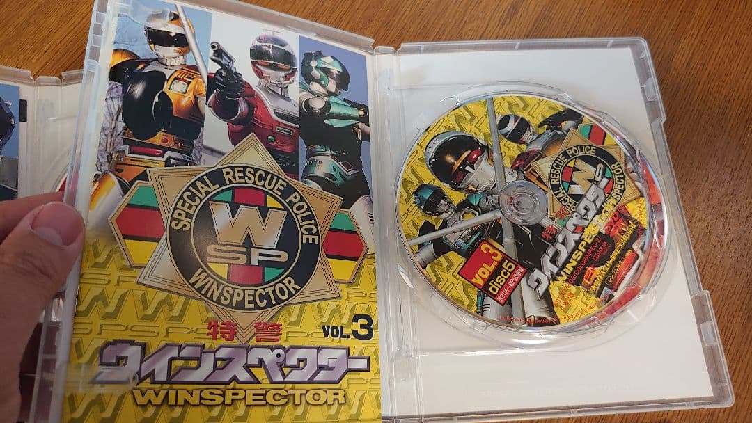 ウィンスペクター DVD 全5巻セット 初回特典付き