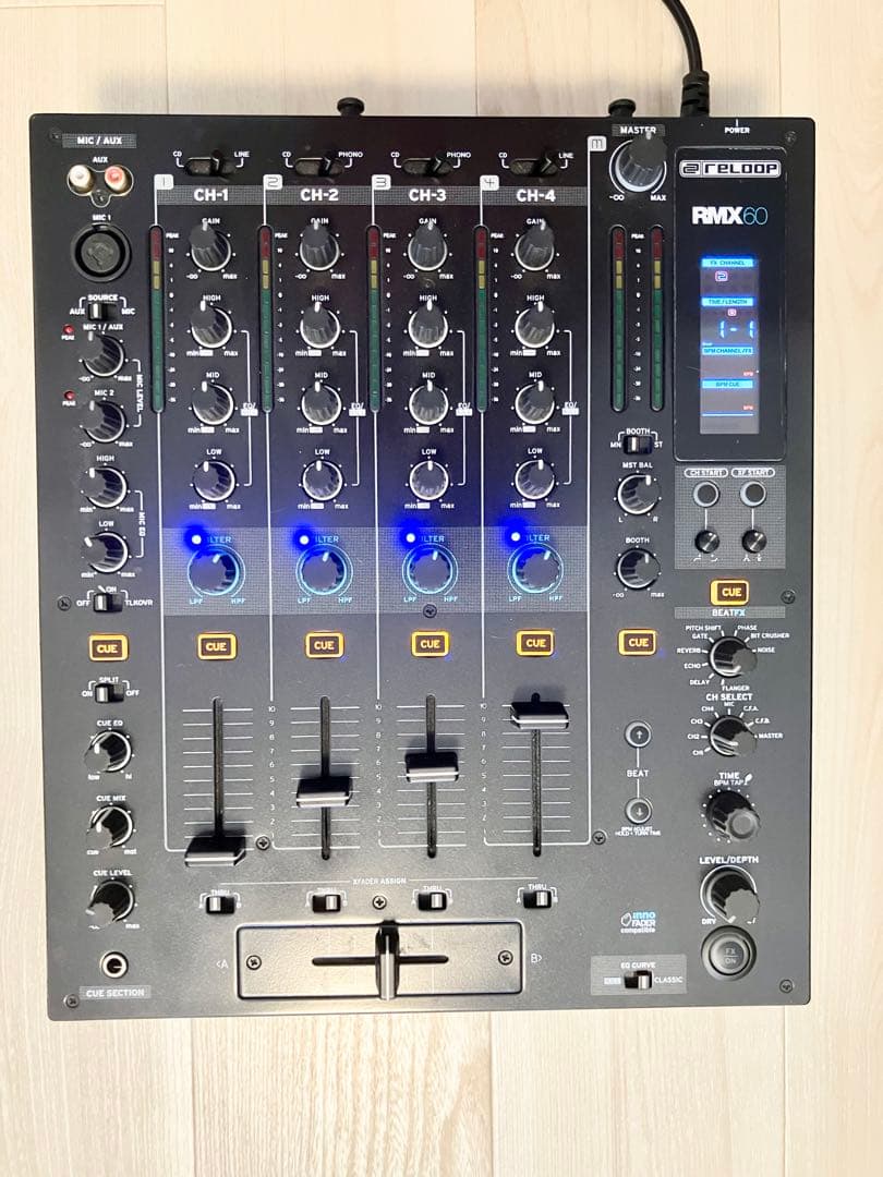 値下げ❗️RELOOP RMX-60 Digital（リループ DJミキサー）美品
