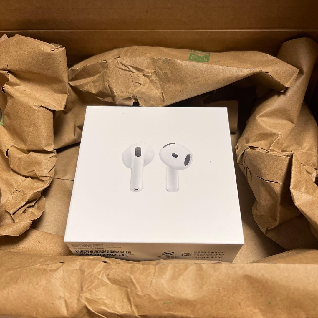 新品未開封 AirPods 4 第4世代 ANCなし 正規品 即日発送