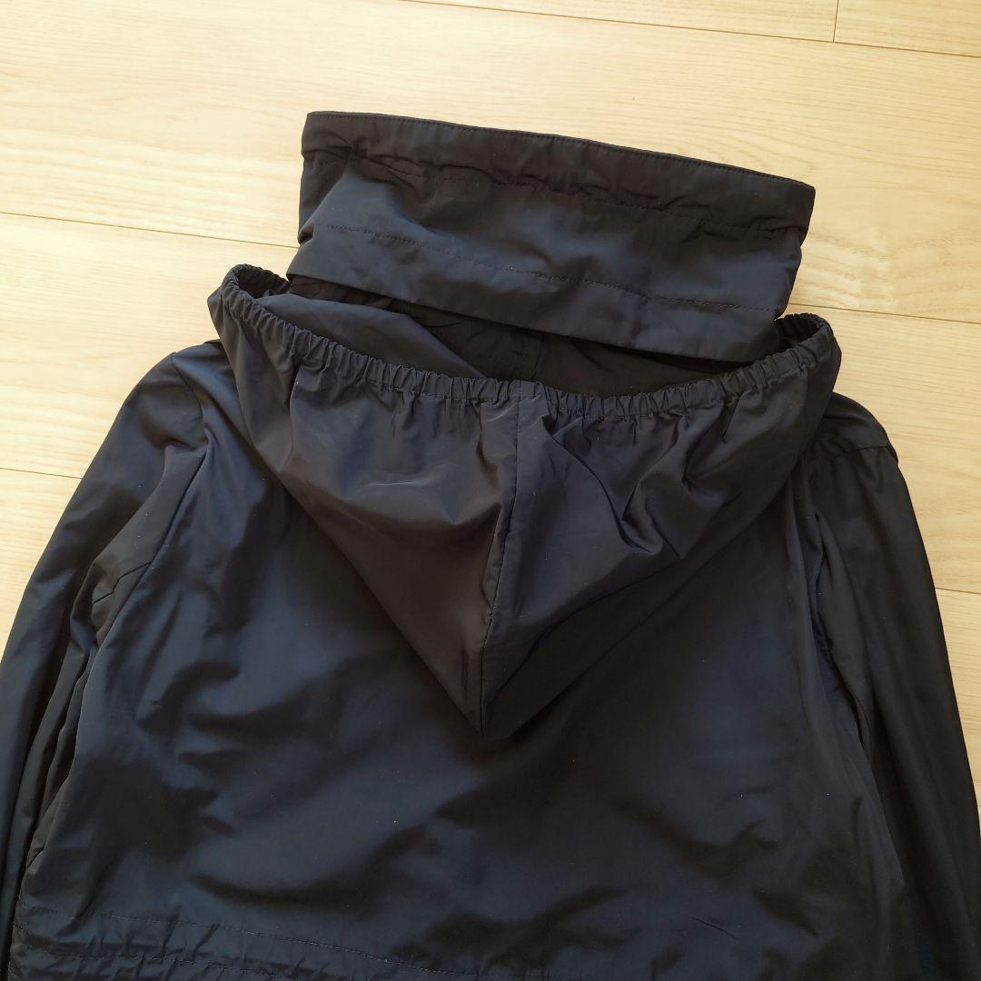 MONCLER　フーディスプリングハーフコート　パーカー　ENET　ネイビー