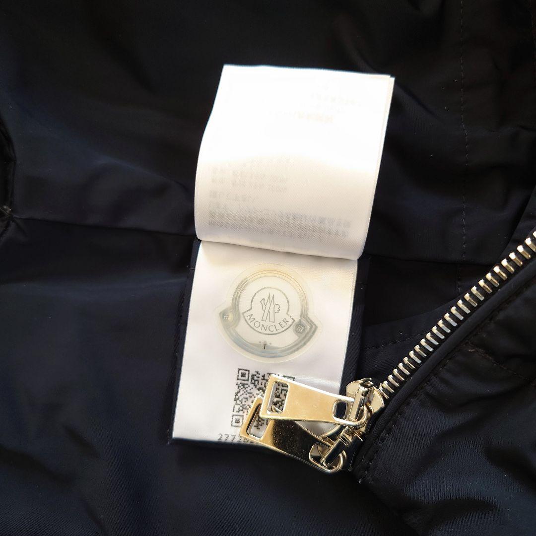 MONCLER　フーディスプリングハーフコート　パーカー　ENET　ネイビー
