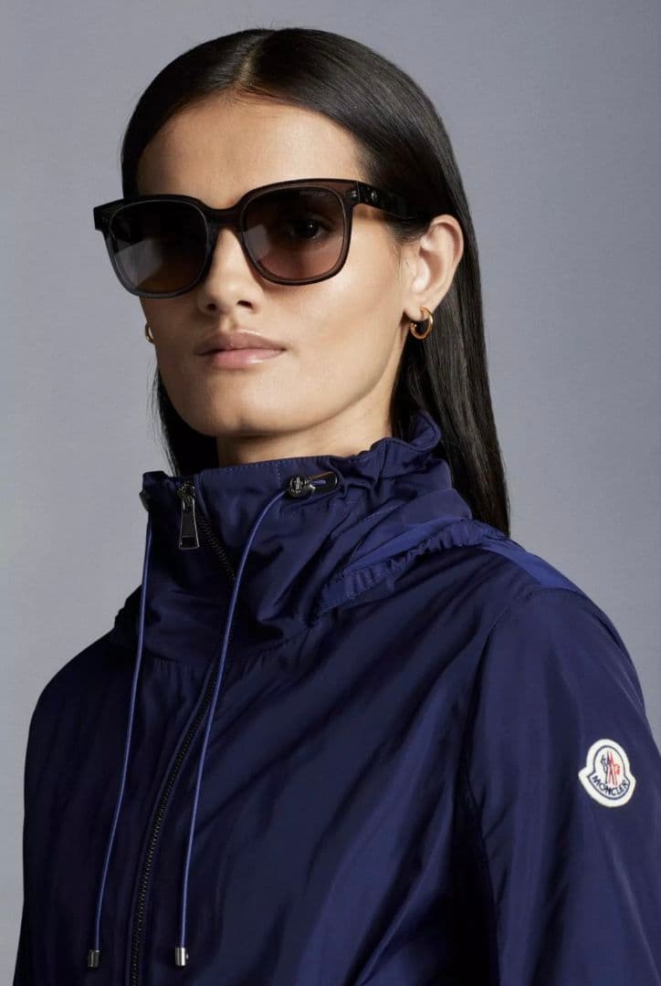 MONCLER　フーディスプリングハーフコート　パーカー　ENET　ネイビー