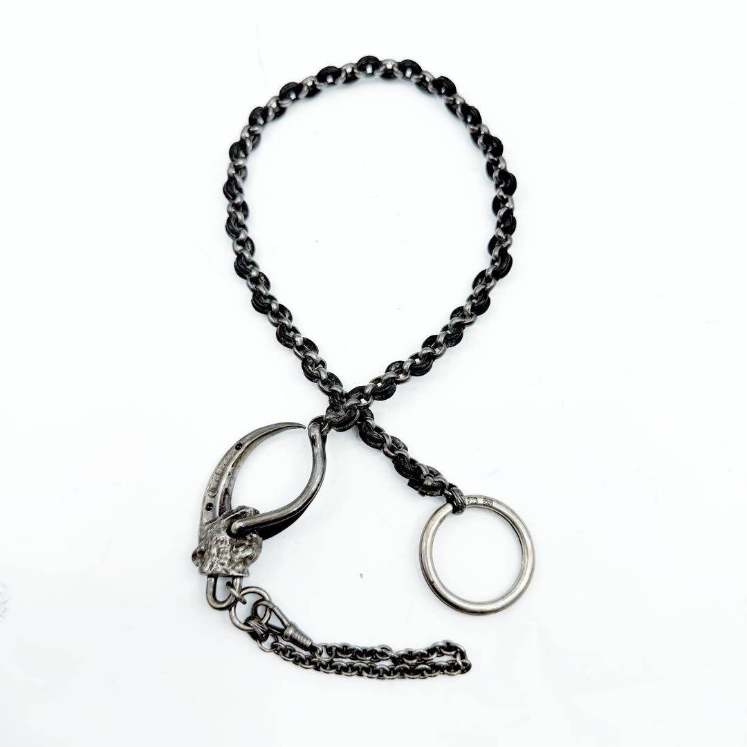 RUST made in England 牙ウォレットチェーン シルバー925