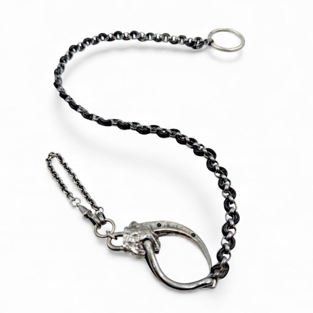 RUST made in England 牙ウォレットチェーン シルバー925