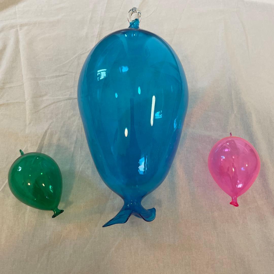 土日限定セール　コンランショップ　ガラス　オブジェ　モービル　風船　バルーン