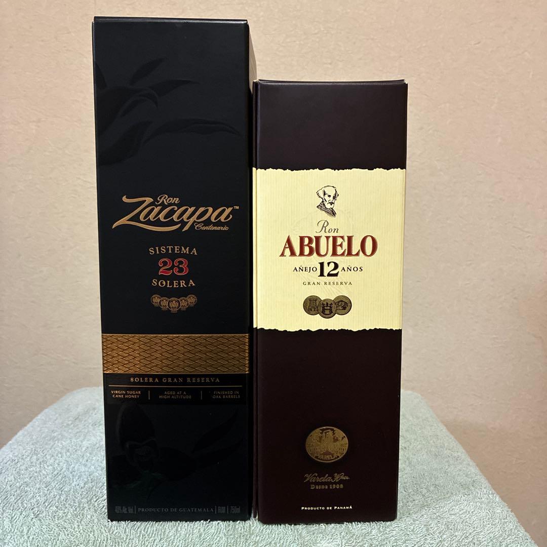 ロンサカバ&ロンアブエロ　ラム酒