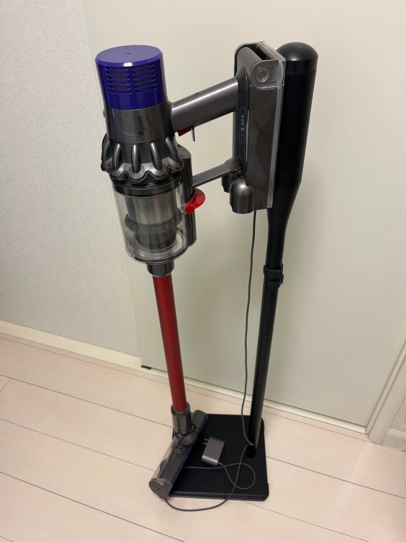 ダイソン スティッククリーナー SV12 MH RD スタンド付き