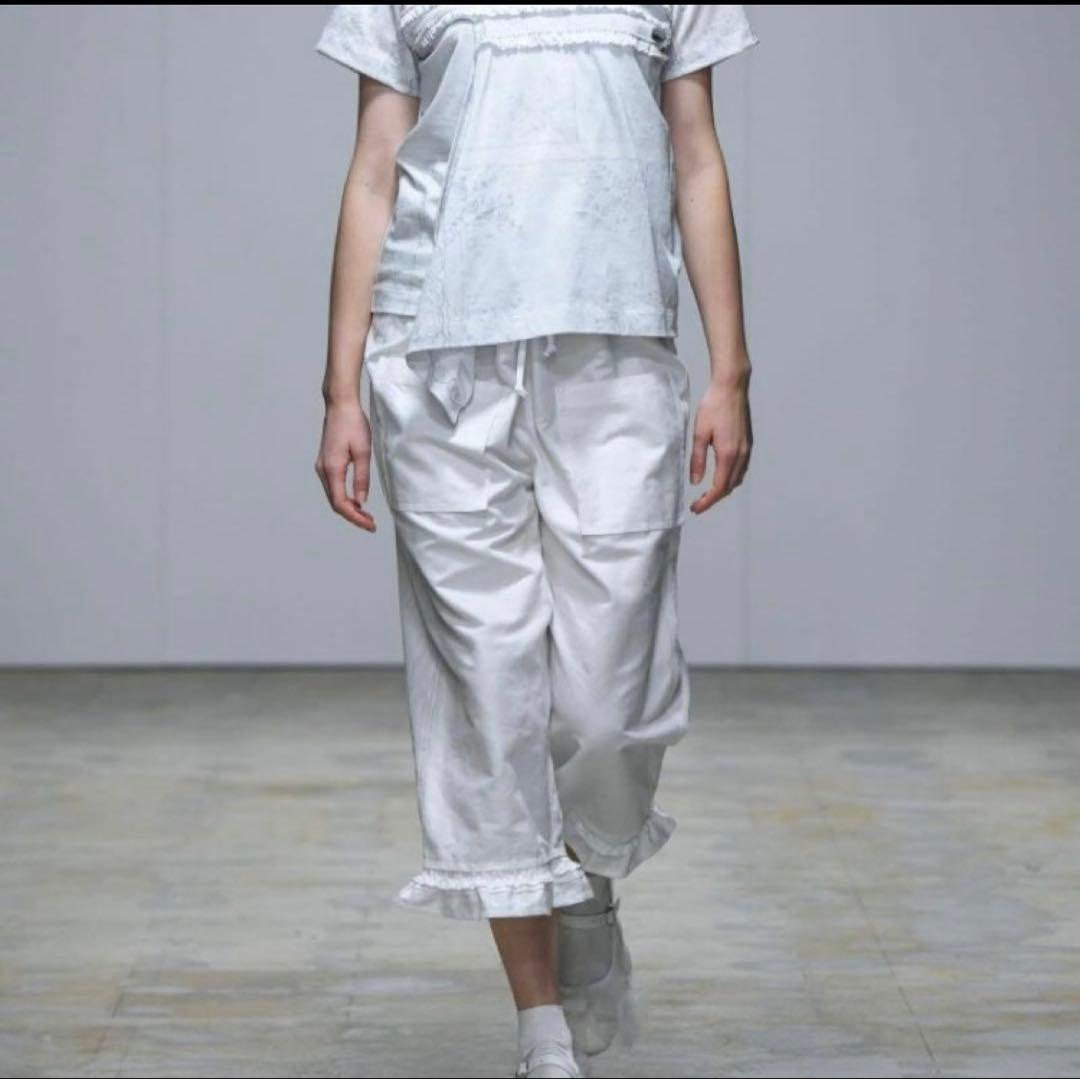 エ*ビ様 タオ　裾フリルパンツ　コムデギャルソン