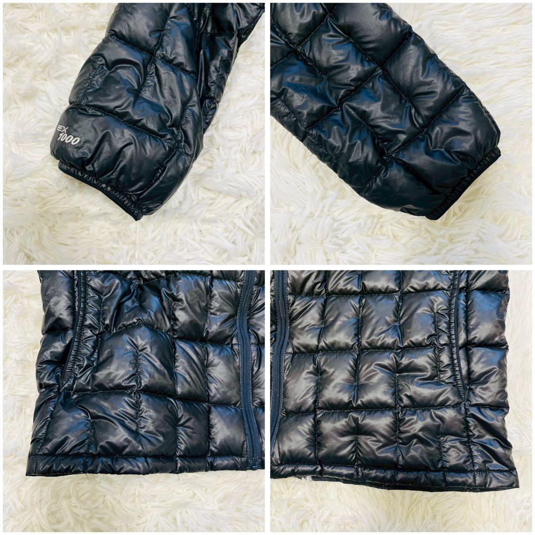 モンベル　プラズマ1000ダウン ジャケット　ブラック　M スタッフバックなし
