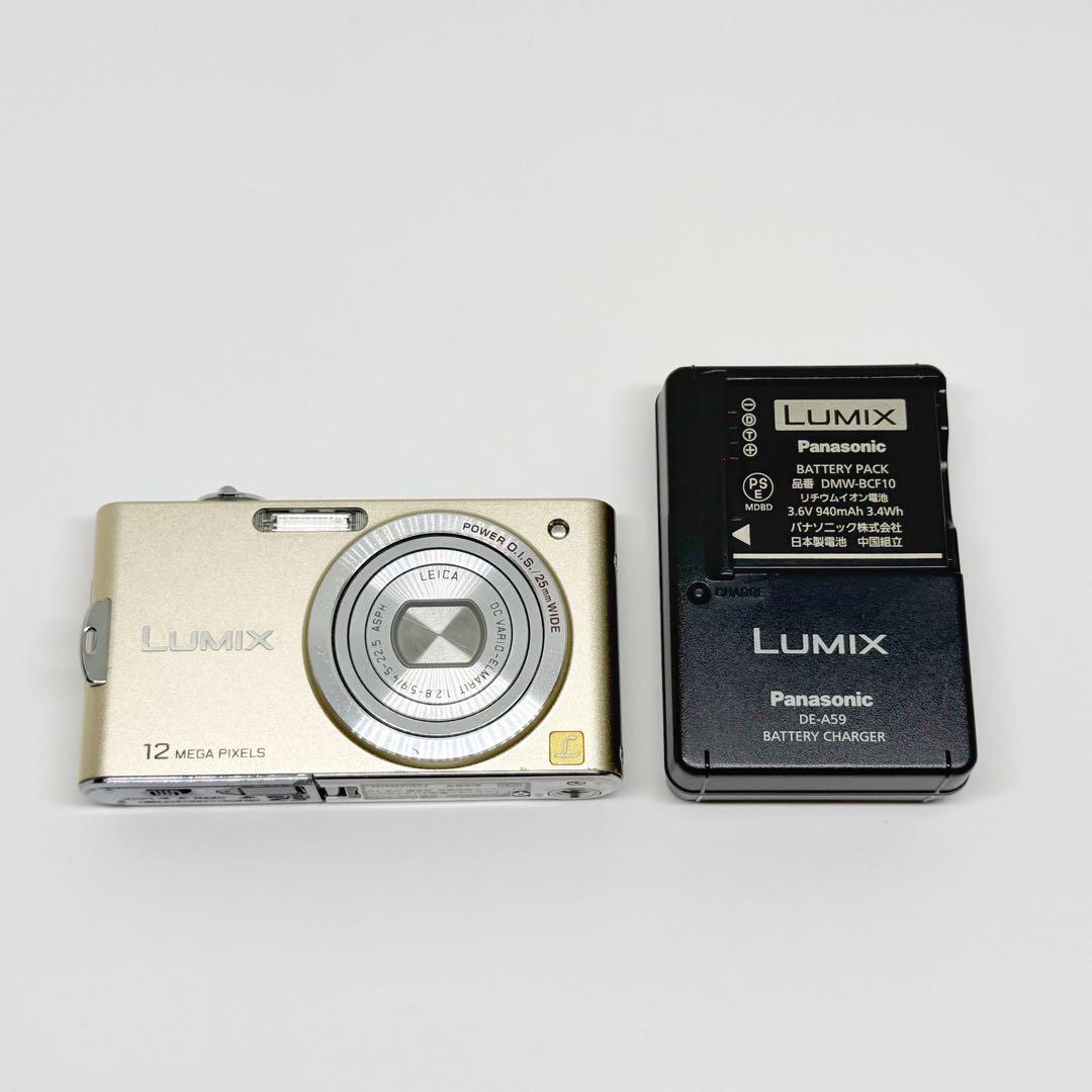 Panasonic LUMIX DMC-FX60 リュクスゴールド コンデジ