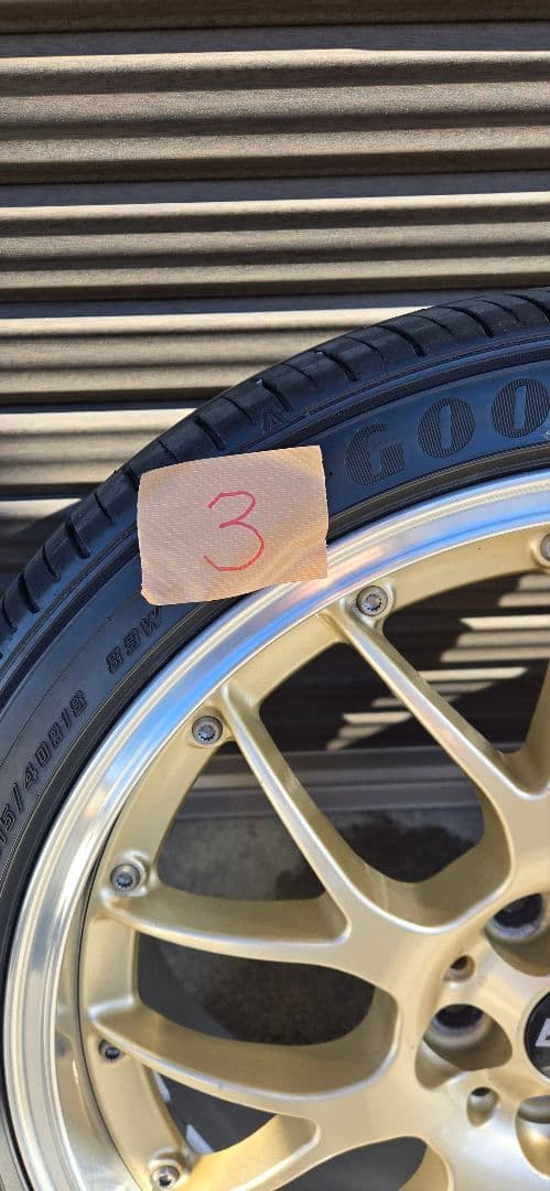 BBS RS-GT 18インチ 4本セット マックガード付き 86プリウスCT