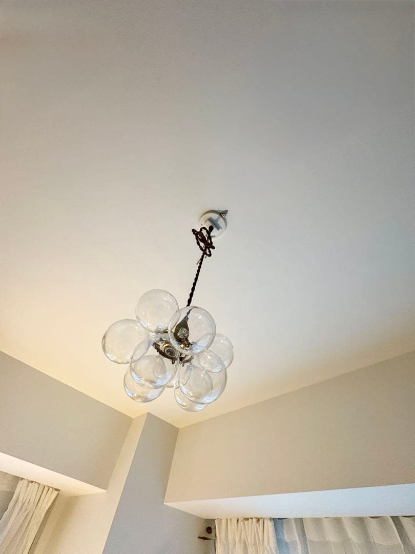 ユ*ウ様 オカベマキコ♡ シャボンランプ　クリア9球♡