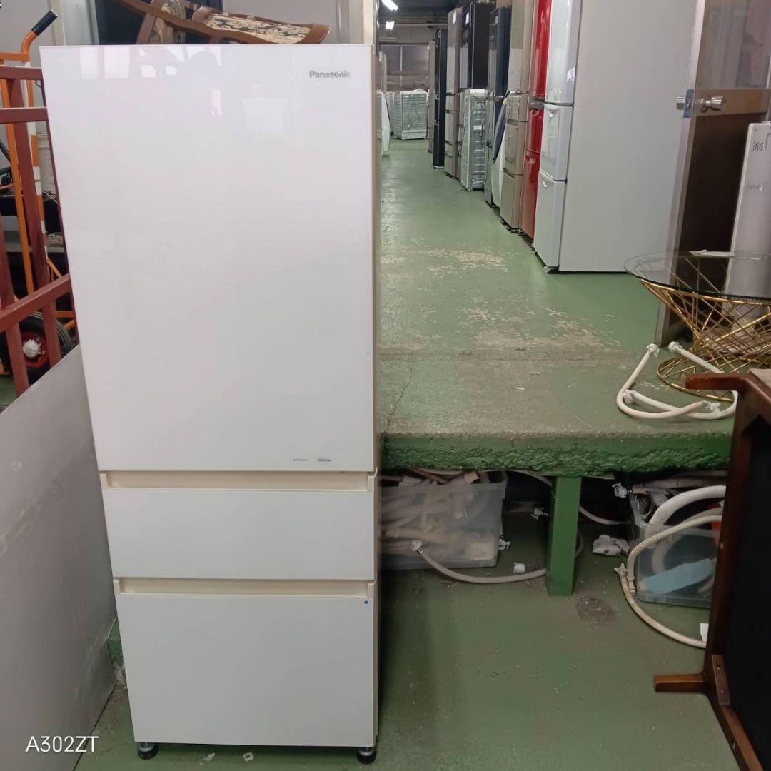 461 送料設置無料 Panasonic自動製氷機能付き大型冷蔵庫　315L