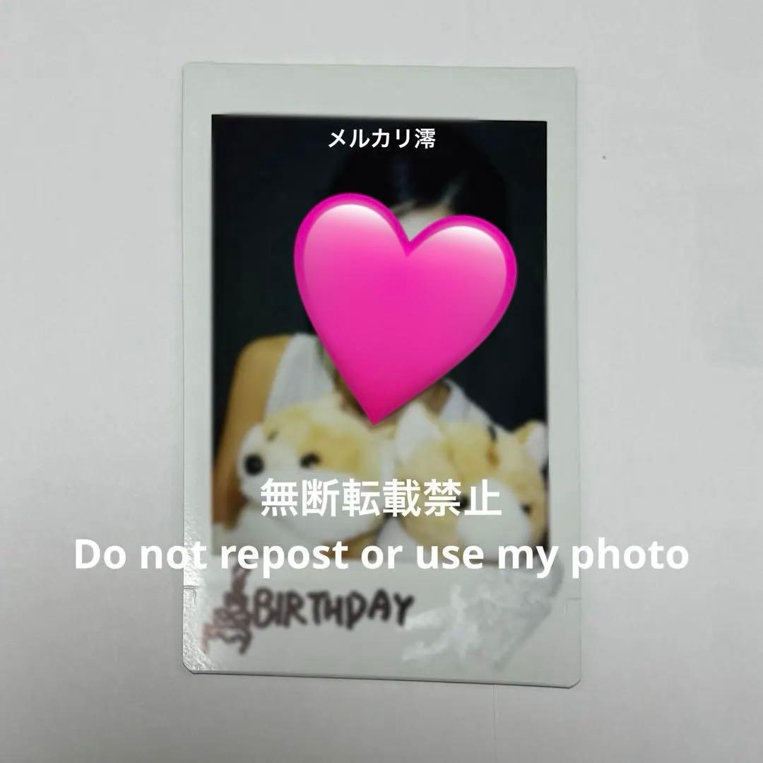 KISS OF LIFE ハヌル 直筆サイン ポラロイド 誕生日