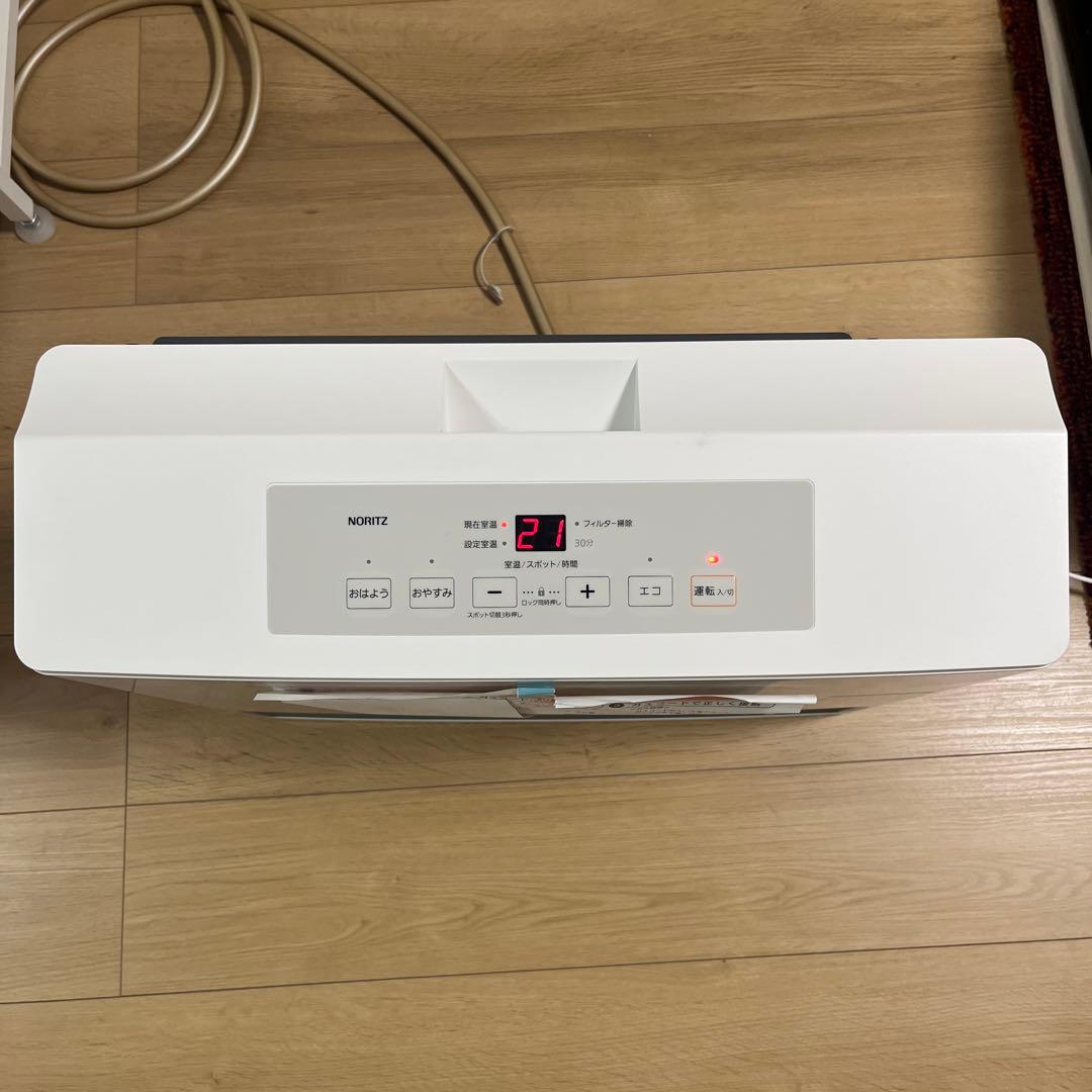 NORITZノーリツGFH-5802S-W5 ガスファンヒーター 都市ガス用