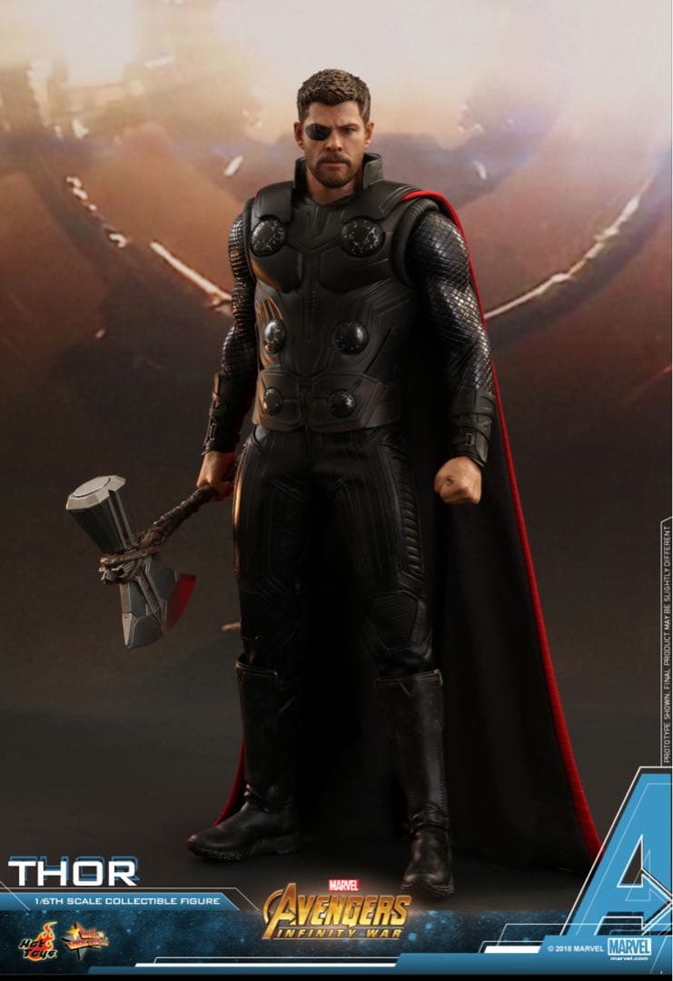 ホットトイズ 1/6 フィギュア ソー インフィニティ・ウォー