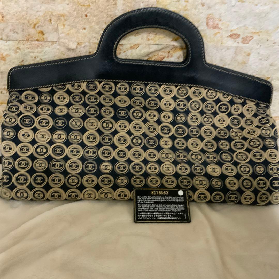 CHANEL❣️レアシャネルココマーク総柄バンドバック