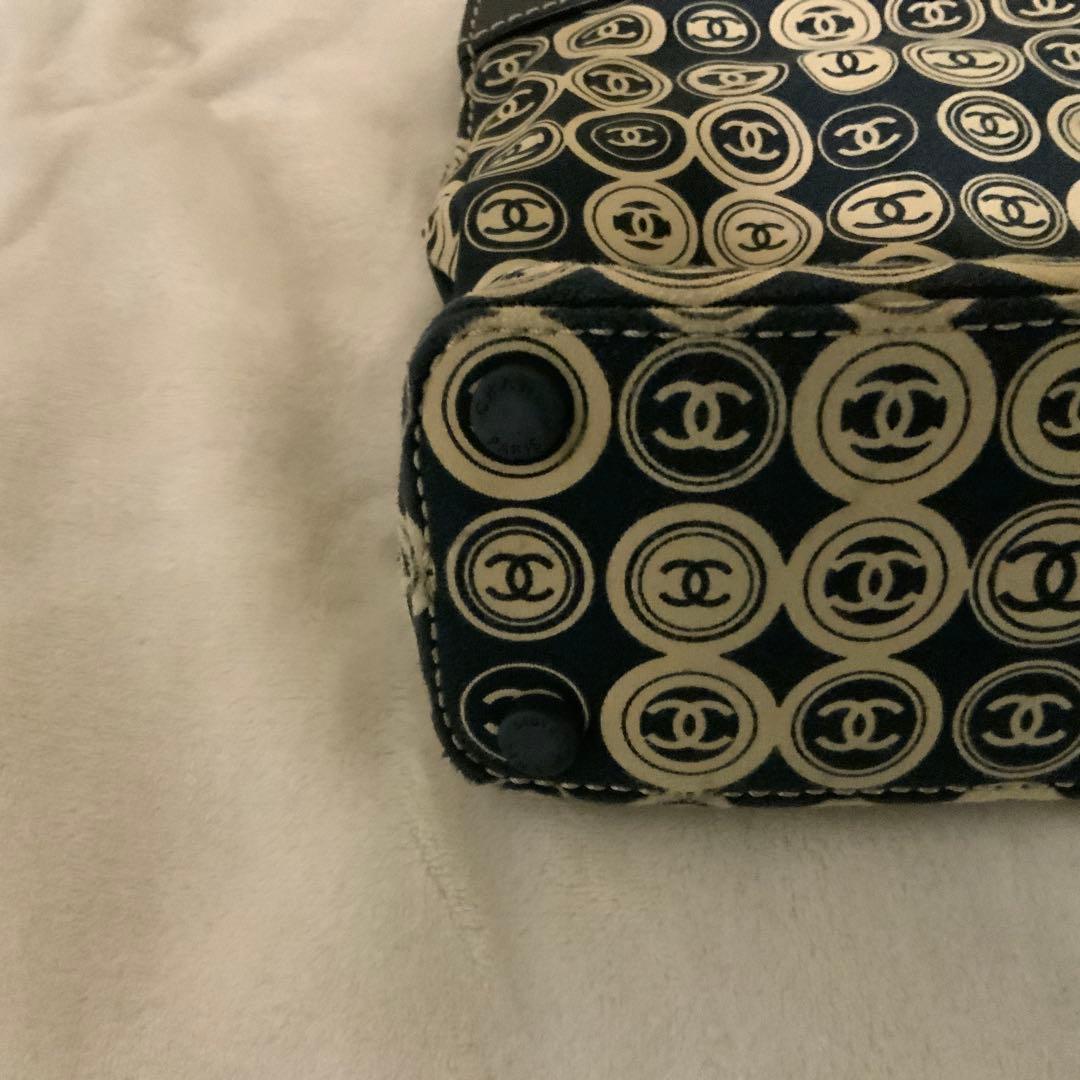 CHANEL❣️レアシャネルココマーク総柄バンドバック