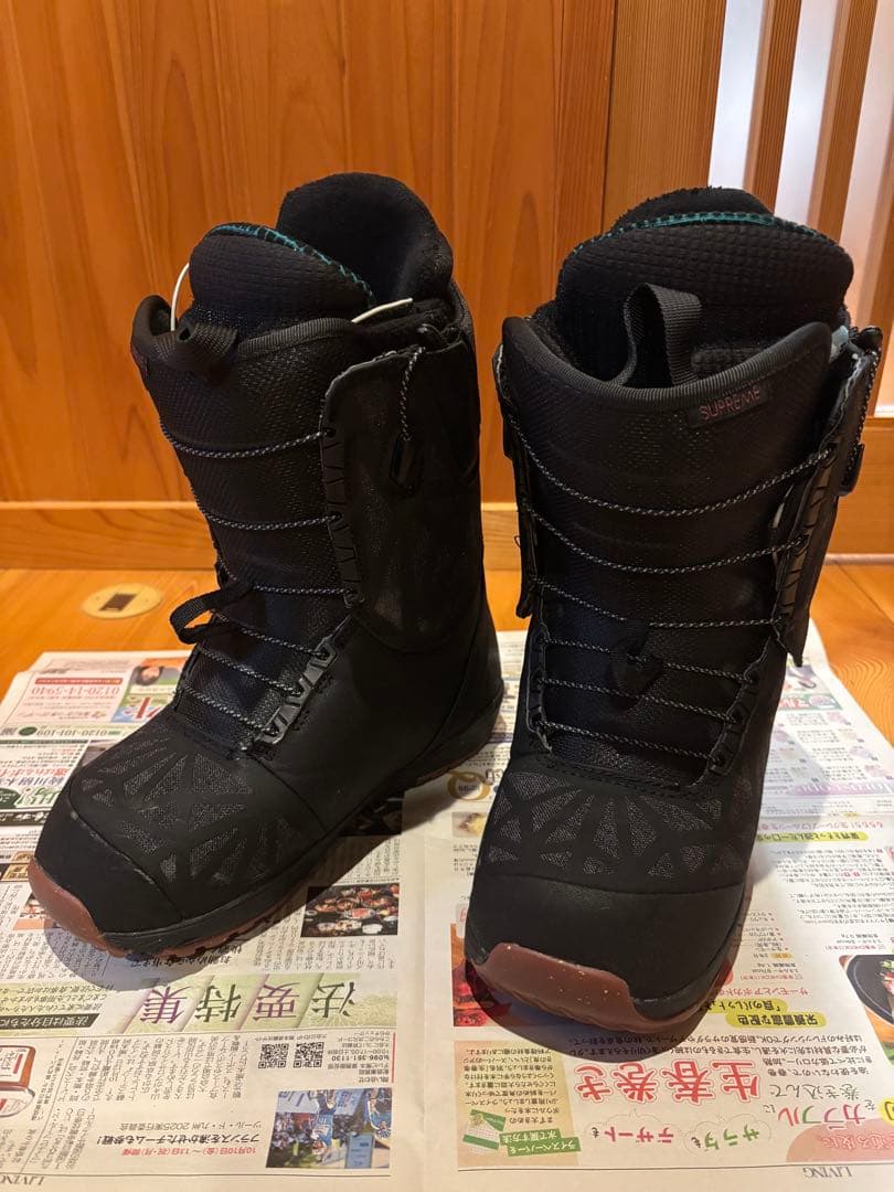 【極美品】burton スノーボード ブーツ supreme 24.5 最上級