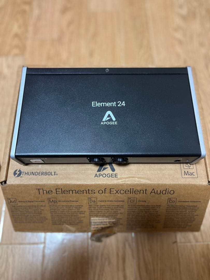 Apogee Element 24 高音質オーディオインターフェイス
