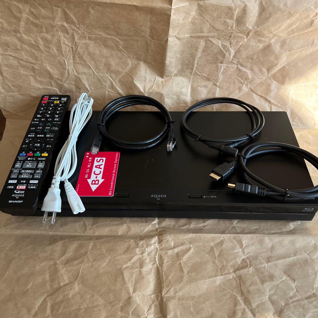 ⭐︎お盆セール！⭐︎稼働品・美品⭐︎シャープ ブルーレイレコーダー⭐︎BD-NS500⭐︎