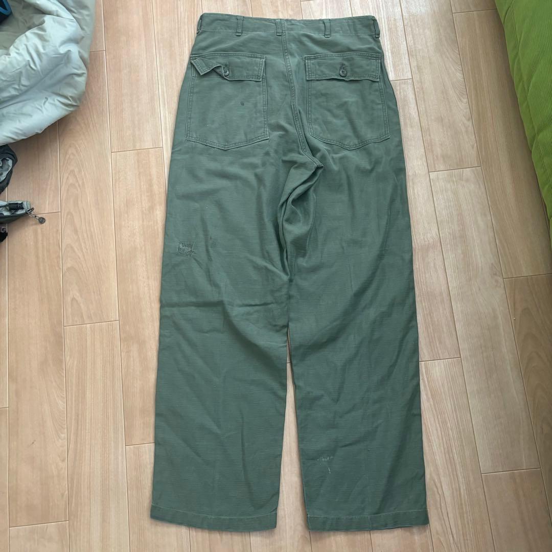 60s us army ミリタリー og107 コットンサテン ベイカーパンツ