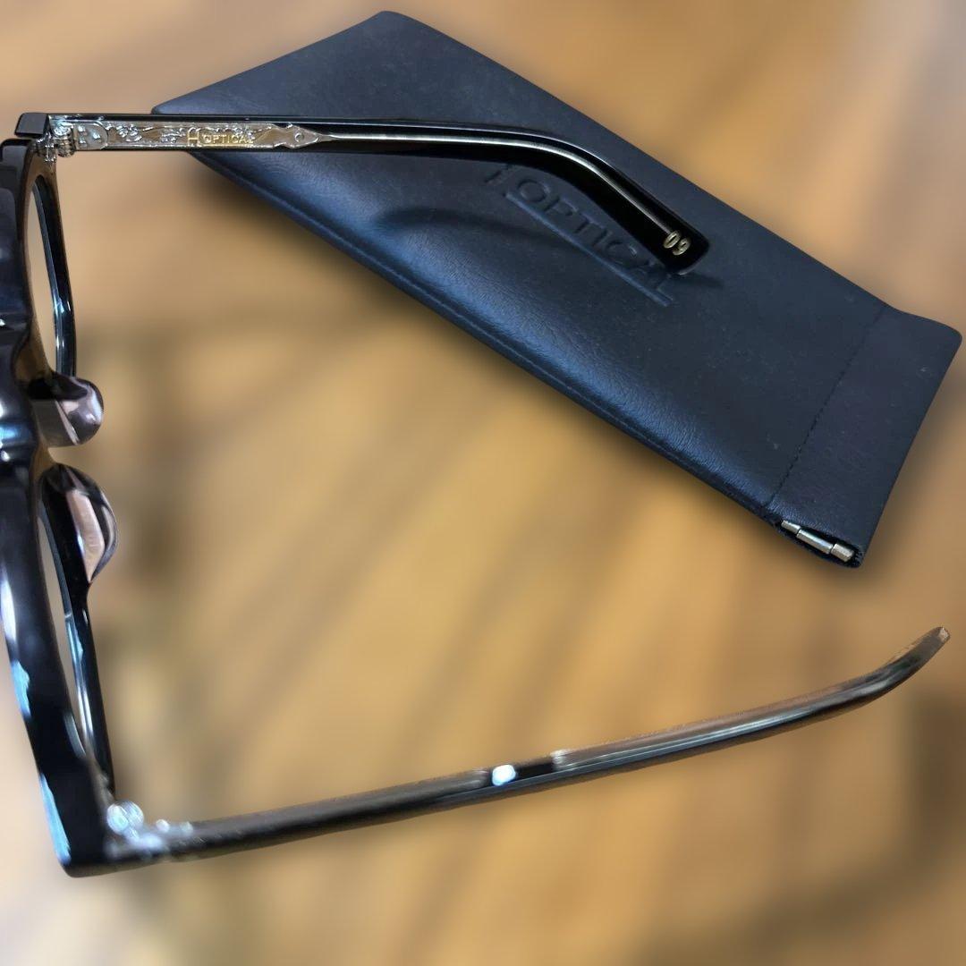 H OPTICAL ブラック サングラス モデル09