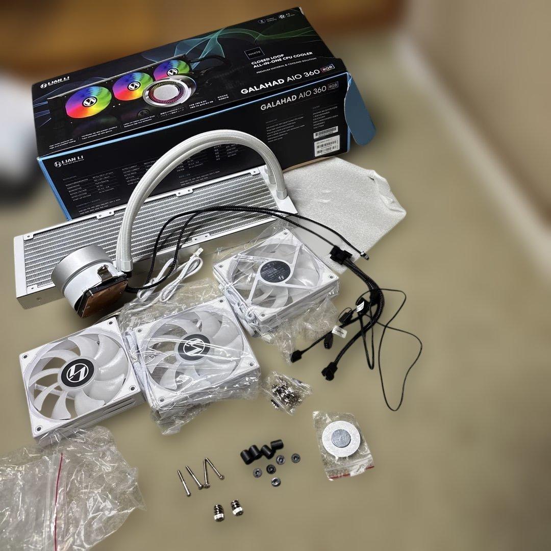 Lian Li GALAHAD AIO 360 RGB 水冷クーラー