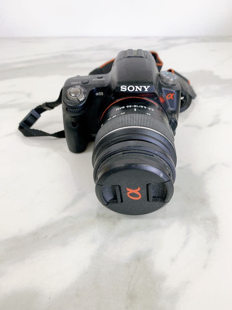 ＃SONY α55 SLT-A55V レンズキット　デジタル一眼レフカメラ