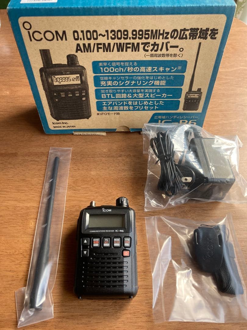 icom ic-r6 美品　説明書なし