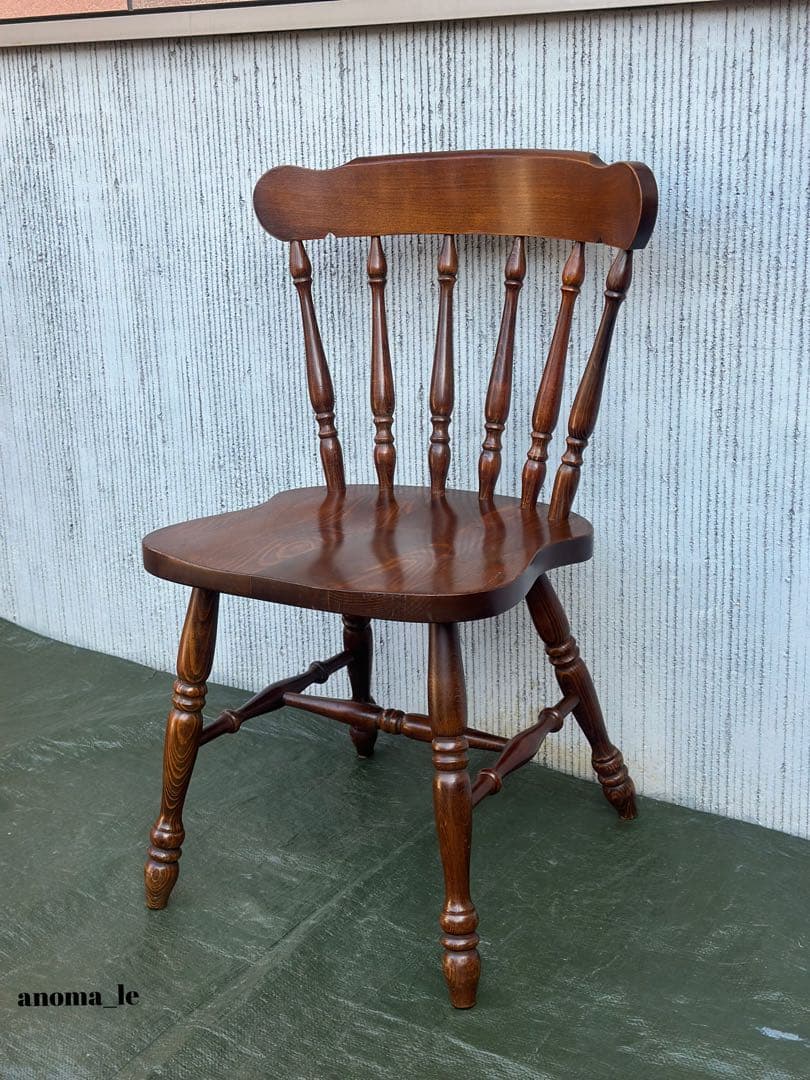 【ダイニングチェア】2　飛騨の家具　かしわ　柏木工　ウィンザーチェア