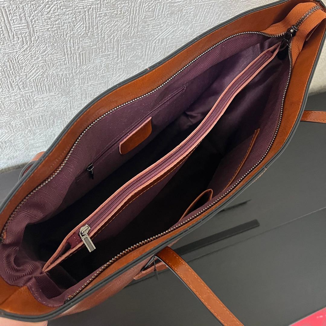 限定イタリアンレザー　メンズバッグ　レザー 本革&牛革　鞄カバン　トートバッグ