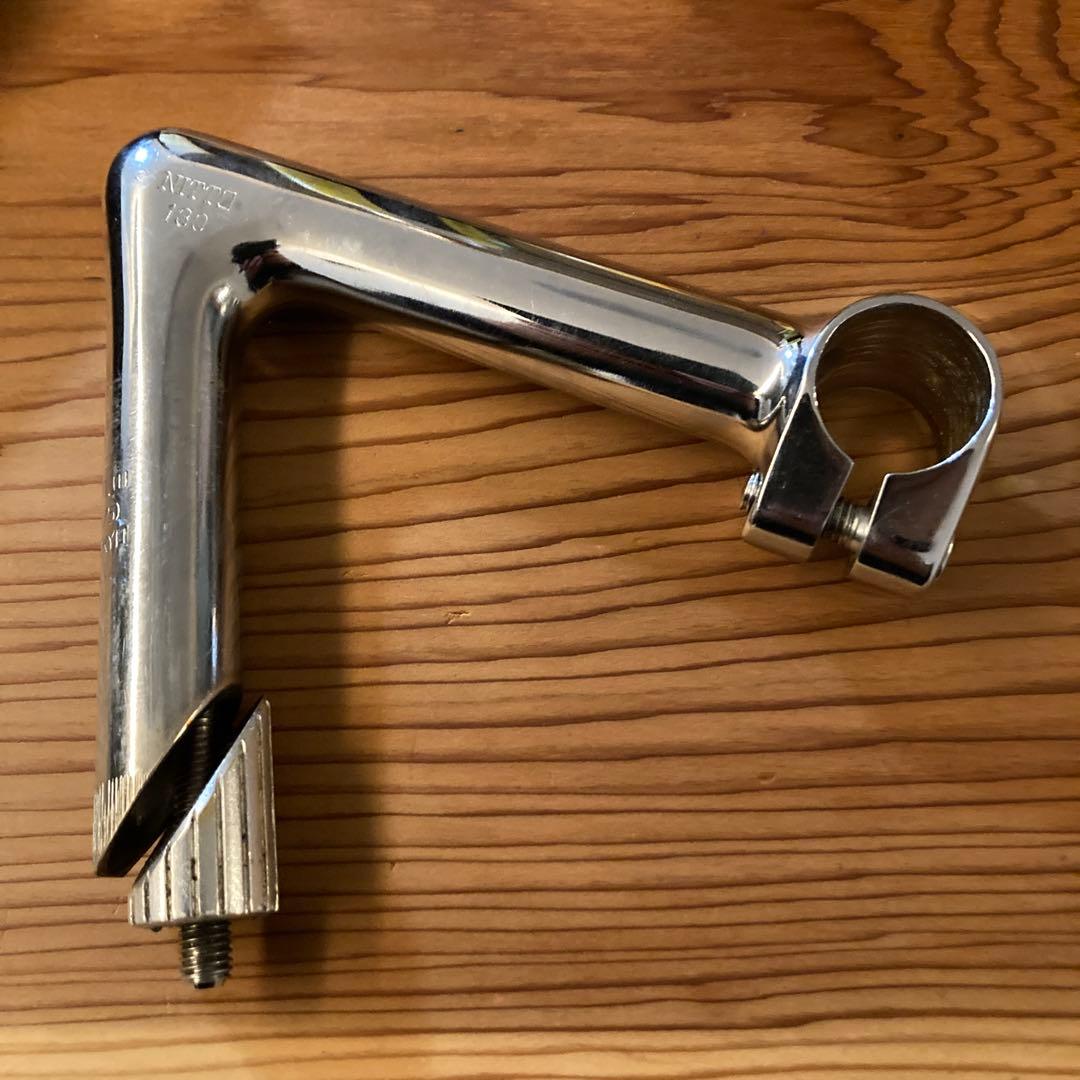 美品　日東　NJ-PRO クロモリ65°ステム　NJS刻印あり　130mm