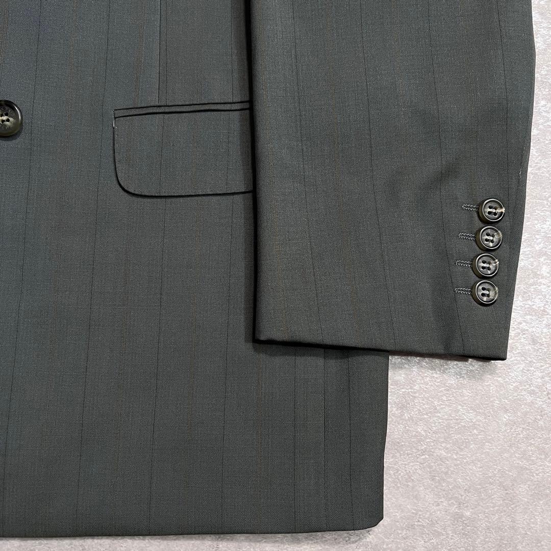 【極美品】90sヴィンテージ ジバンシィ ダブルスーツセットアップ グレー A6