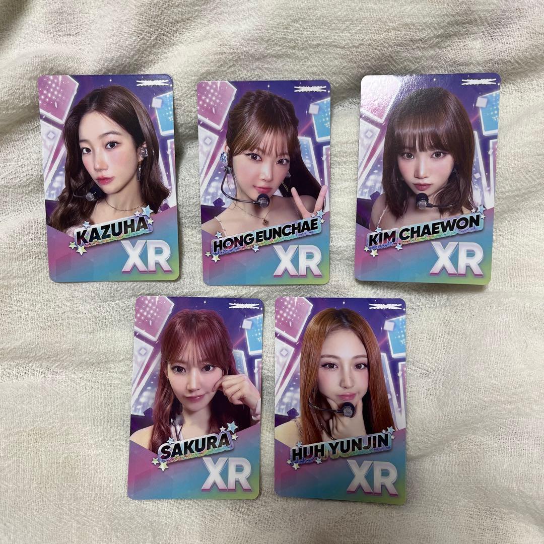 LE SSERAFIM XRトレカ コンプセット