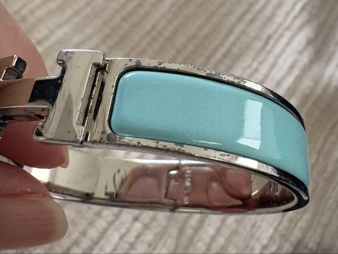 エルメス　クリックH 水色