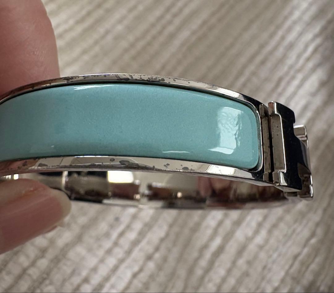 エルメス　クリックH 水色