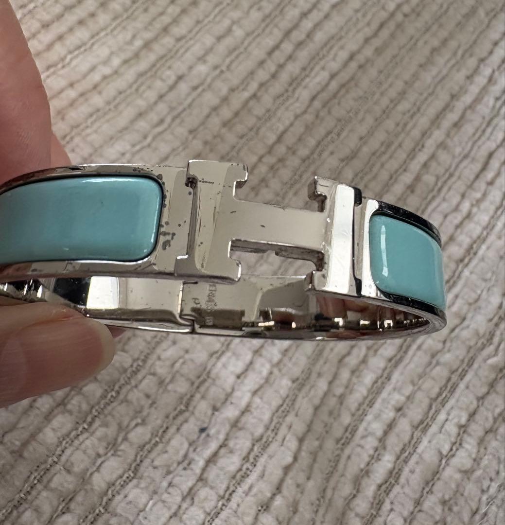 エルメス　クリックH 水色