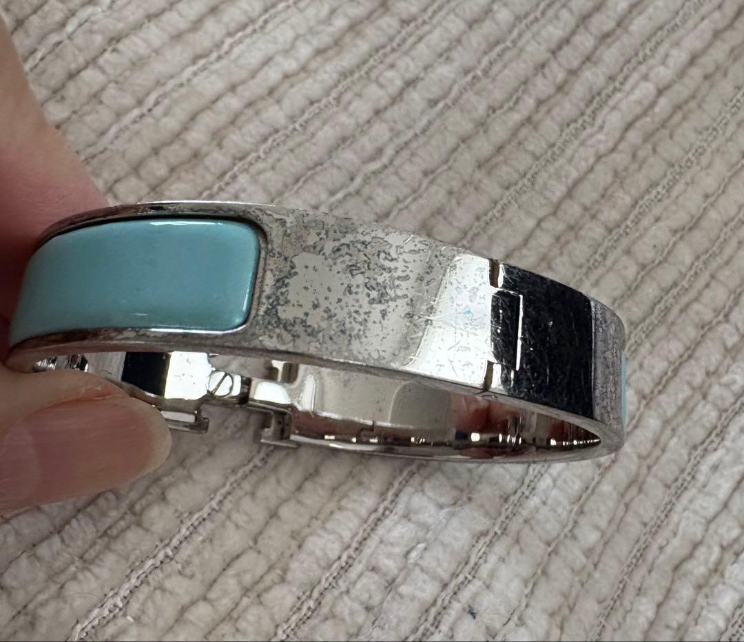 エルメス　クリックH 水色