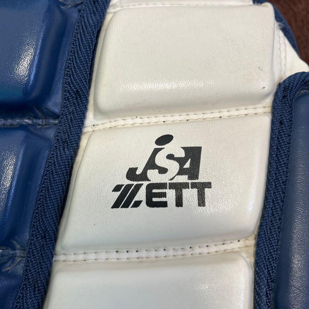 ZETTソフトボールキャッチャー 防具プロテクター一式、サイズ