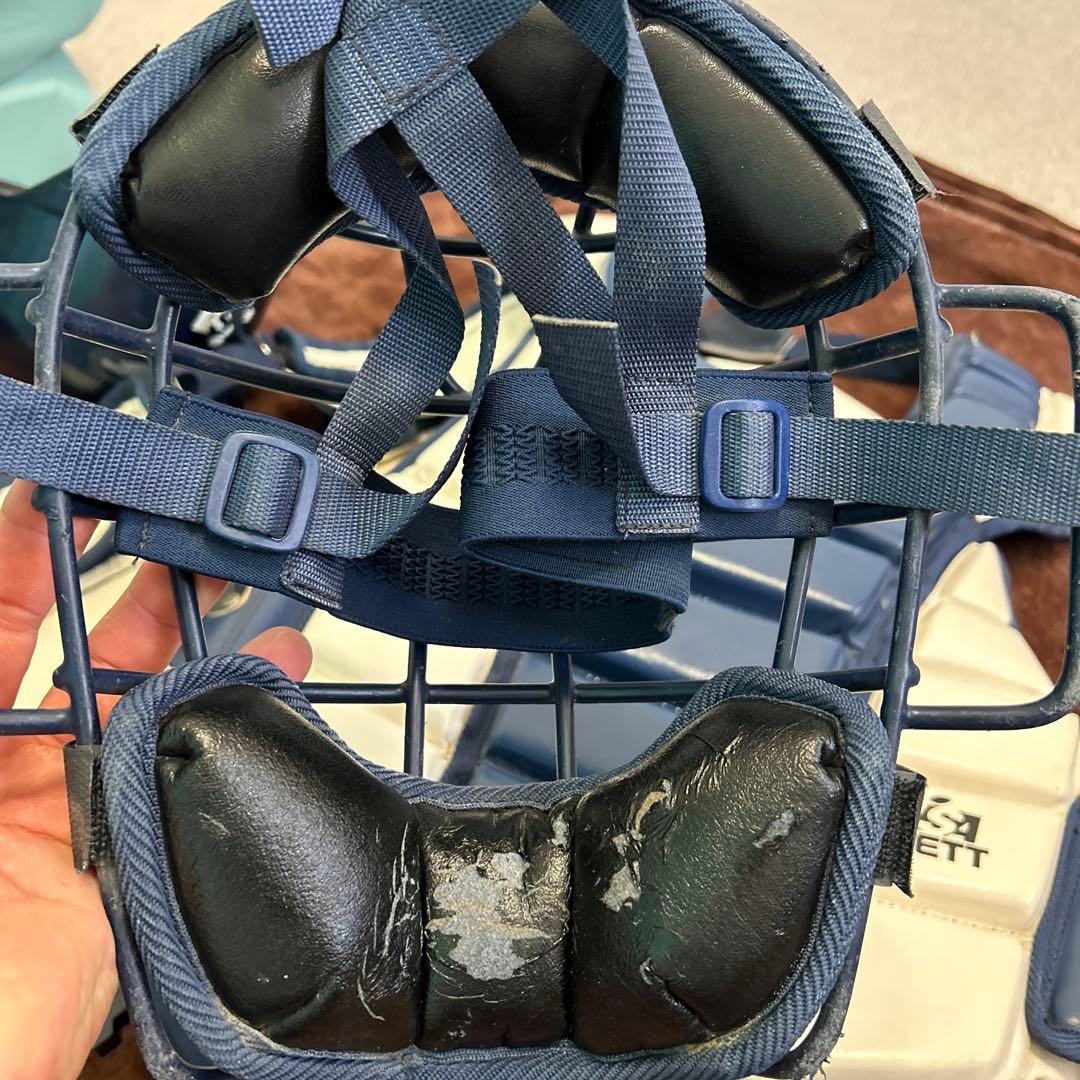 ZETTソフトボールキャッチャー 防具プロテクター一式、サイズ