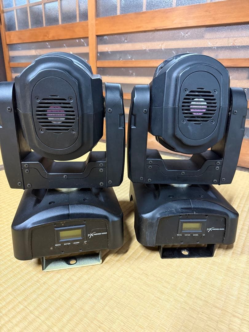 照明機器 MX-INDIGO 1000 照明機器　ムービングライト　2個set